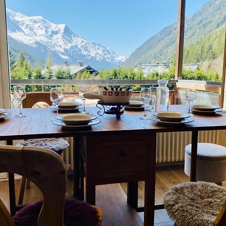 Charming Apt With Swimming Pool In Argentiere Chamonix Bagian luar foto